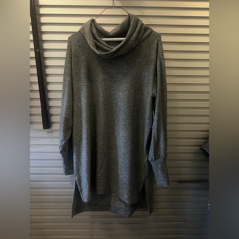 Anthropologie Turtleneck Shirt Dress